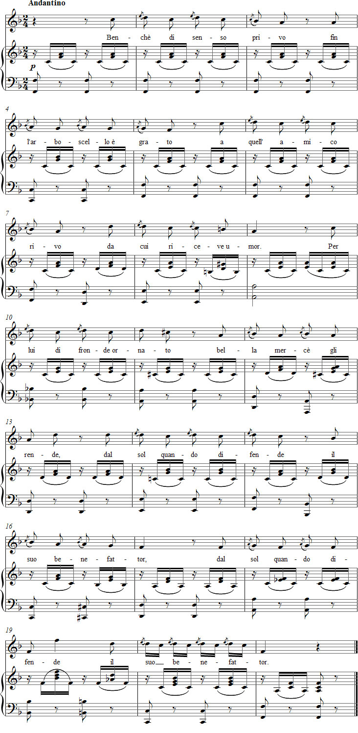 Vaccaj 8b – sopraanon nuotit